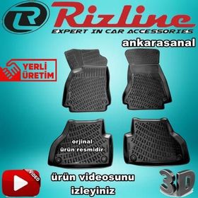Rizline Audi A4 Paspas 2008-2014 Arası ve 3D Bagaj Havuzu