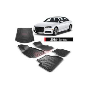 Rizline Audi A4 Sedan 2016 Sonrası 3D Bagaj Havuzu