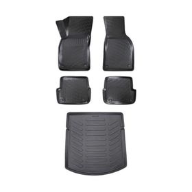 Rizline Audi A4 Siyah 2001-2008 3D Bagaj Havuzu ve Paspas
