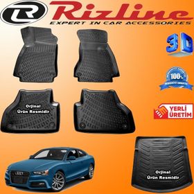 Rizline Audi A5 2007-2015 3D Paspas Bagaj Havuzu