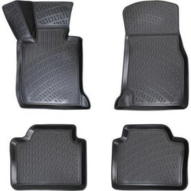 Rizline Audi A5 2007-2016 Siyah 3D Araca Özel Havuzlu Paspas
