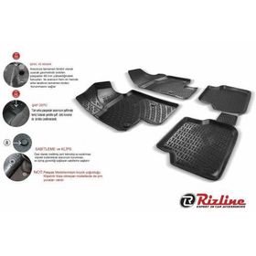 Rizline Audi A5 2007 3D Havuzlu Paspas