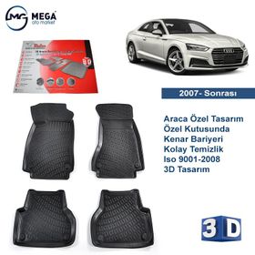Rizline Audi A5 2007 3D Havuzlu Paspas