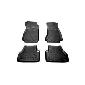 Rizline Audi A5 Sedan 2007 - 2015 Arası Siyah 3D Havuzlu Paspas