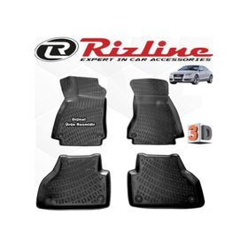 Rizline Audi A5 Sedan 2007 - 2015 Arası Siyah 3D Havuzlu Paspas