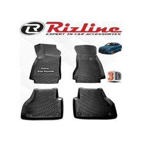 Rizline Audi A5 Sedan 2015 - 2020 Arası Siyah 3D Havuzlu Paspas
