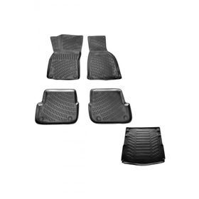 Rizline Audi A6 2004-2011 Arası 3D Havuzlu Paspas + 3D Bagaj Havuzu