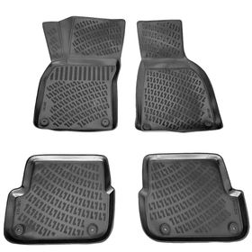 Rizline Audi A6 2004 - 2011 Arası Siyah 3D Havuzlu Paspas
