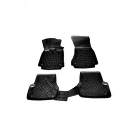 Rizline Audi A6 2011 - 2014 Arası Siyah 3D Havuzlu Paspas