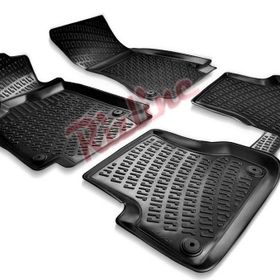 Rizline Audi A6 2011 2014 Siyah 3D Havuzlu Paspas