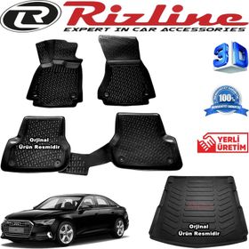 Rizline Audi A6 2011-2015 3D Paspas Bagaj Havuzu