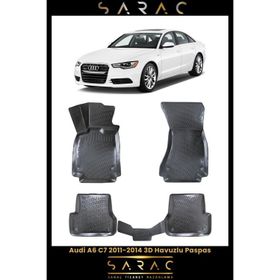 Rizline Audi A6 2013 Model 3D Havuzlu Paspas