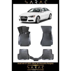 Rizline Audi A6 2013 Model 3D Havuzlu Paspas