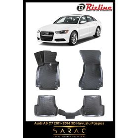 Rizline Audi A6 2013 Model 3D Havuzlu Paspas