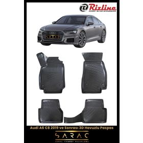 Rizline Audi A6 2023 Model 3D Havuzlu Paspas