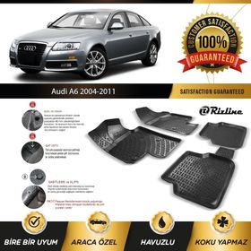 Rizline Audi A6 C6 2004-2011 3D Havuzlu Paspas