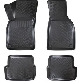 Rizline Audi A6 C6 2004-2011 3D Siyah Havuzlu Paspas