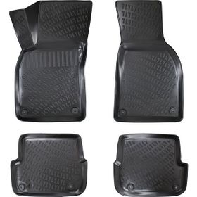 Rizline Audi A6 C6 2004-2011 3D Siyah Havuzlu Paspas