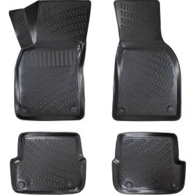 Rizline Audi A6 C6 2004-2011 3D Siyah Havuzlu Paspas
