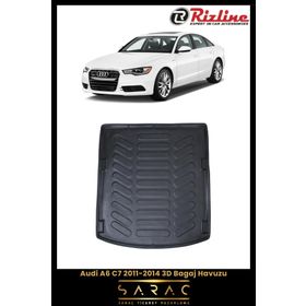 Rizline Audi A6 C7 2011-2014 3D Bagaj Havuzu