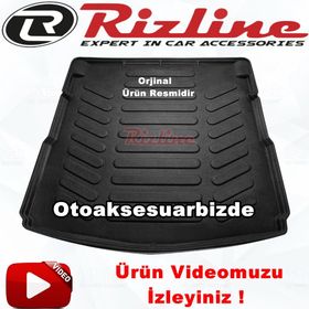 Rizline Audi A6 Siyah 2015-2019 3d Bagaj Havuzu