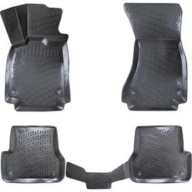 Rizline Audi A7 2010-2018 Uyumlu 3D Havuzlu Siyah Paspas