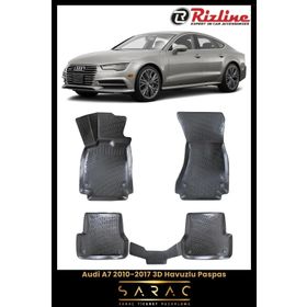 Rizline Audi A7 2015 Model 3D Havuzlu Paspas