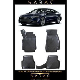 Rizline Audi A7 2021 Model 3D Havuzlu Paspas