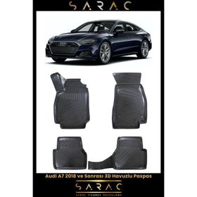 Rizline Audi A7 2022 Model 3D Havuzlu Paspas