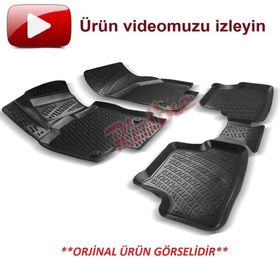 Rizline Audi Q2 2015 ve Sonrası 3D Havuzlu Oto Paspas