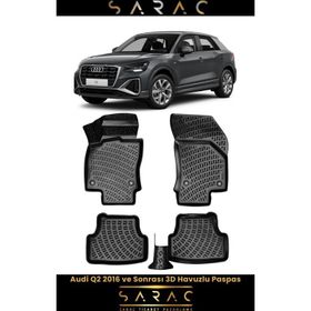 Rizline Audi Q2 2016+ 3D Havuzlu Paspas