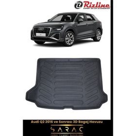Rizline Audi Q2 2020 Model Üst 3D Bagaj Havuzu
