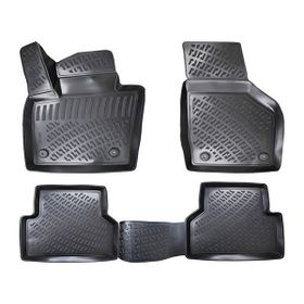 Rizline Audi Q3 2011-2018 Uyumlu 3D Havuzlu Siyah Paspas