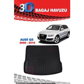 Rizline Audi Q5 2009 Sonrası 3D Bagaj Havuzu
