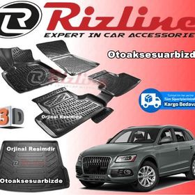 Rizline Audi Q5 2015 Sonrası 3D Paspas Bagaj Havuzu
