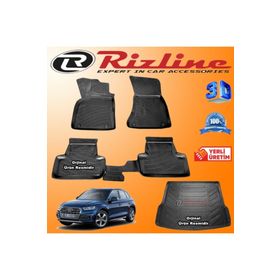 Rizline Audi Q5 2015 Sonrası 3D Paspas Bagaj Havuzu