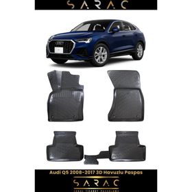 Rizline Audi Q5 2017 Model Eski Kasa 3D Havuzlu Paspas