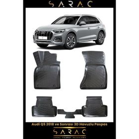 Rizline Audi Q5 2018 ve Sonrası 3D Havuzlu Paspas