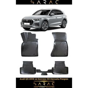 Rizline Audi Q5 2018 ve Sonrası 3D Havuzlu Paspas