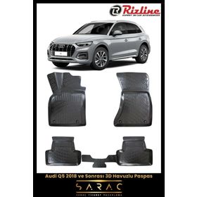 Rizline Audi Q5 2024 Model 3D Havuzlu Paspas