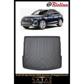 Rizline Audi Q5 Sportback 2020 Sonrası 3D Bagaj Havuzu