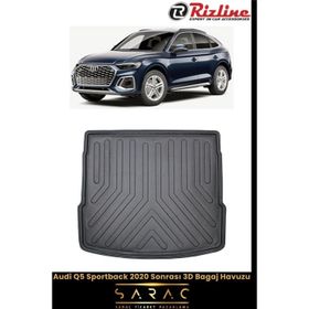 Rizline Audi Q5 Sportback 2020 Sonrası 3D Bagaj Havuzu