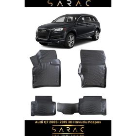 Rizline Audi Q7 2007 Model 3D Havuzlu Paspas