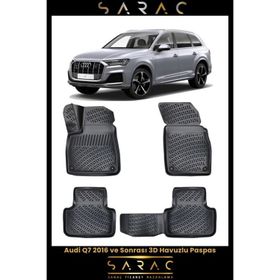 Rizline Audi Q7 2018 Model 3D Havuzlu Paspas