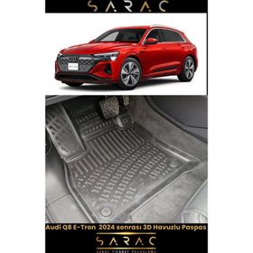 Rizline Audi Q8 E-Tron 2024 Model 3D Havuzlu Paspas