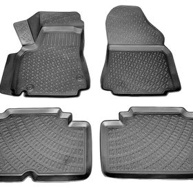 Rizline Berlingo 110'luk 2008-2019 Arası Siyah 3D Havuzlu Paspas