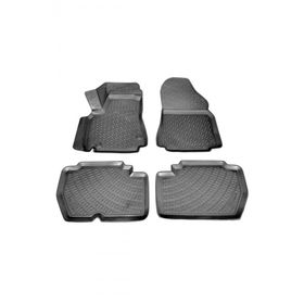 Rizline Berlingo 110'luk 2008-2019 Arası Siyah 3D Havuzlu Paspas