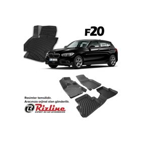 Rizline Bmw 1 Serisi F20 2011-2018 3D Havuzlu Paspas