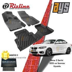 Rizline Bmw 2 Serisi 3D Havuzlu Paspas