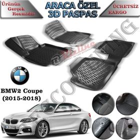 Rizline Bmw 2 Serisi Coupe 2015-2018 3D Havuzlu Paspas